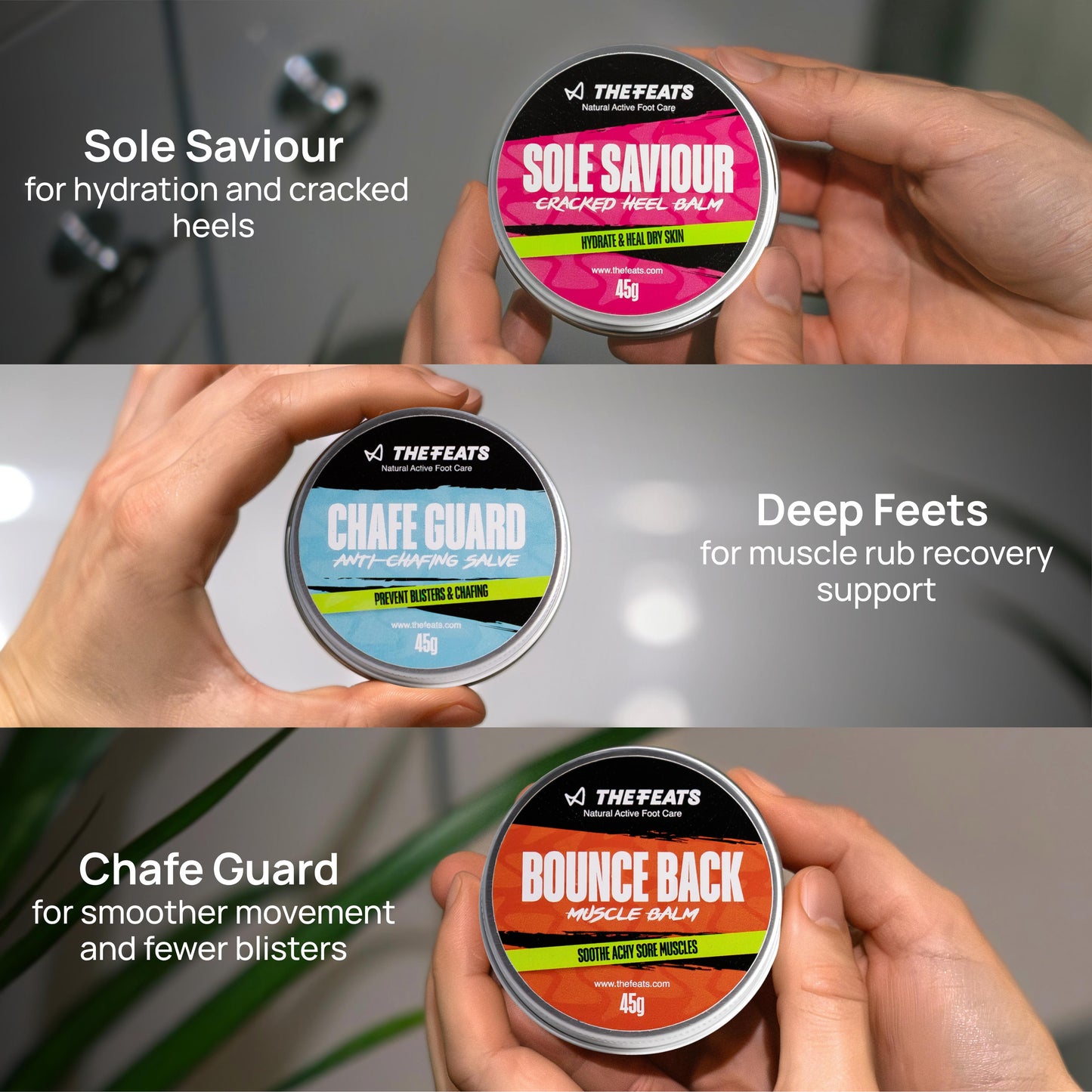 The Ultra Performance Stack Foot Care Gift Set