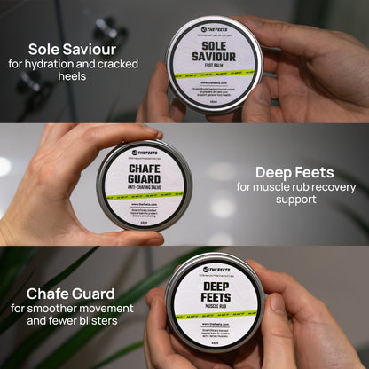 Natural Foot Care Gift Set Contents