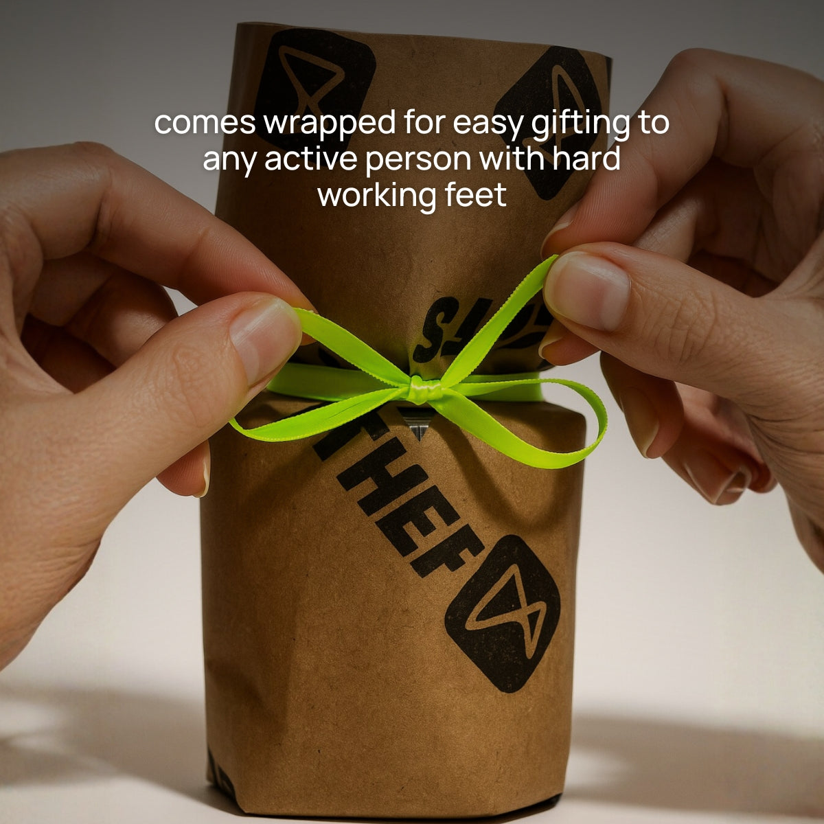 Wrapped Natural Foot Care Gift Set